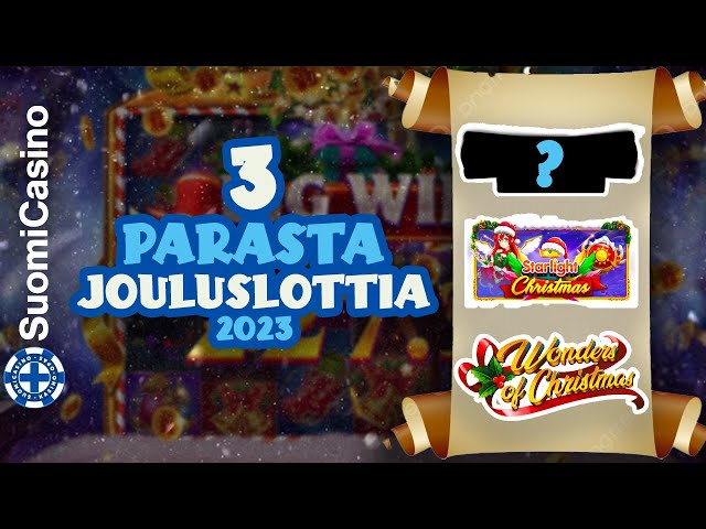 Top-3 jouluista kolikkopeliä