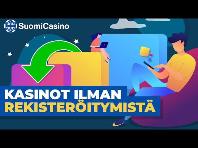 Kasino ilman rekisteröitymistä – Pelaa heti ilman tiliä!
