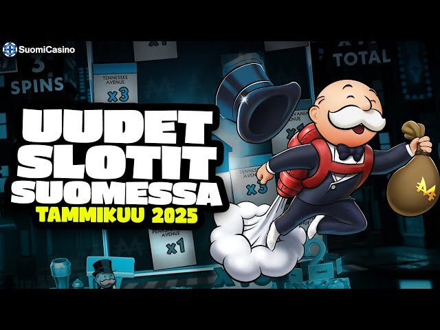 UUDET SLOTIT SUOMESSA 🇫🇮 | TAMMIKUU 2025 🔥
