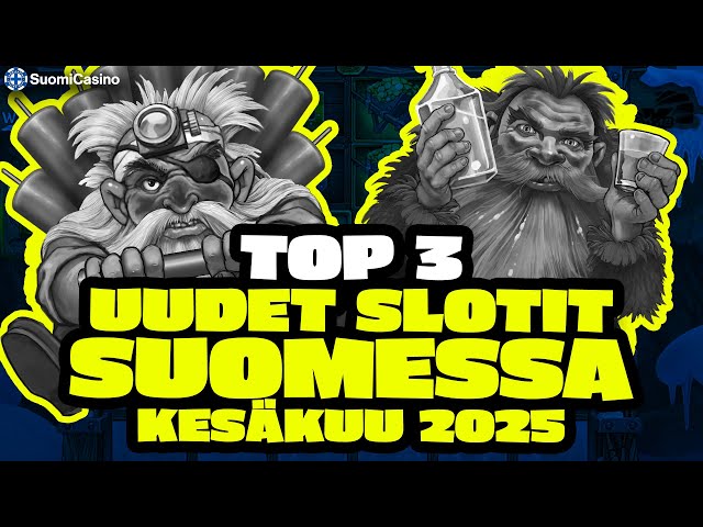 Parhaat uudet slotit Suomessa – Kesäkuu 2025 🎰