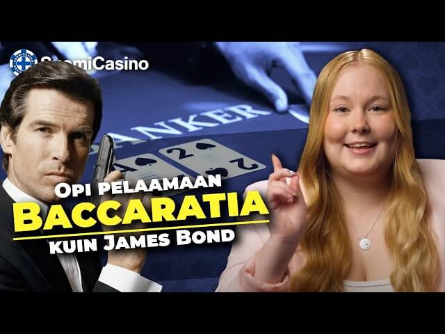 Opi pelaamaan Baccaratia ♠️ [Suomicasinon opas]