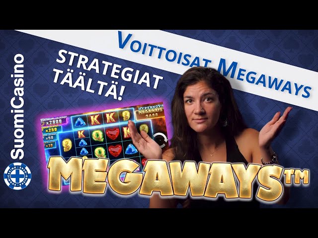 Megaways-strategiat (uniikit strategiat, VAIN Suomicasinolta)