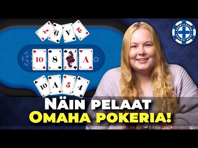 Omaha Pokeri – Opi pelaamaan Suomicasinon opastuksella ♥️♦️♣️♠️