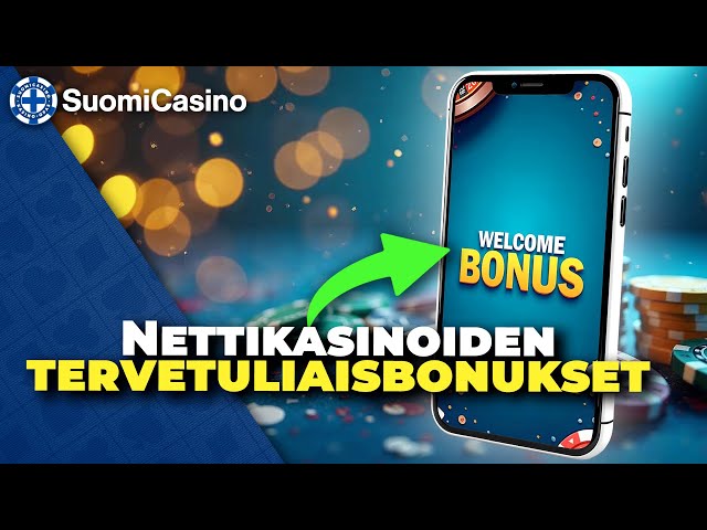 Kasinoiden tervetuliaisbonukset