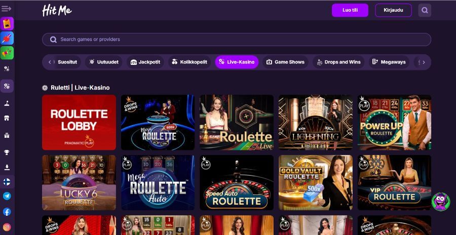 hitme livekasino suomicasinocom