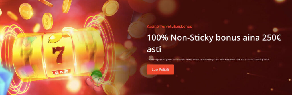 iBet Casino tervetuliaisbonus