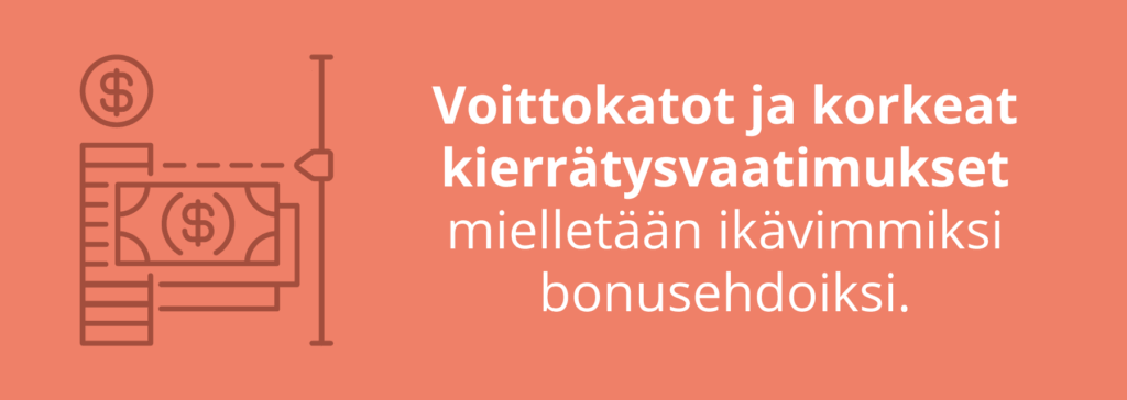 Voittokatot ja kierrätysvaatimukset