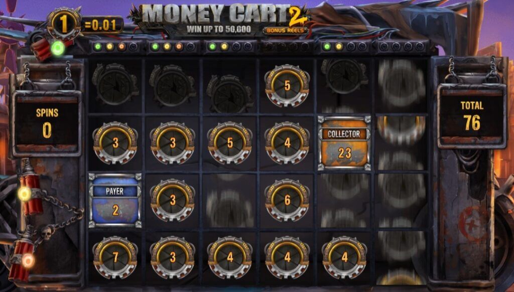 Money Cart Hold and Win kolikkopeli