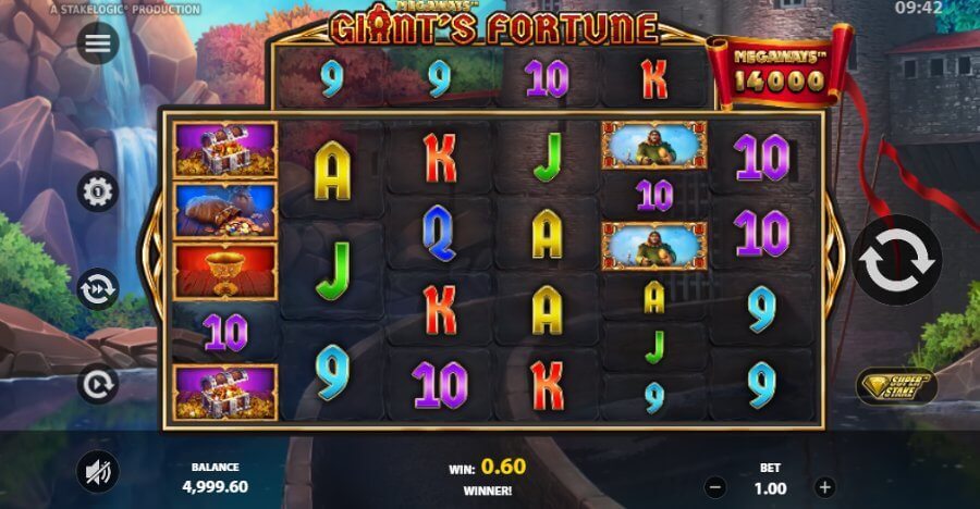 Giant's Fortune Megaways kolikkopeli Touchstone Games