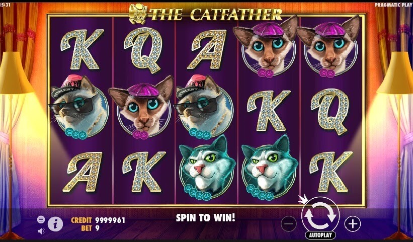 The Catfather kolikkopeli