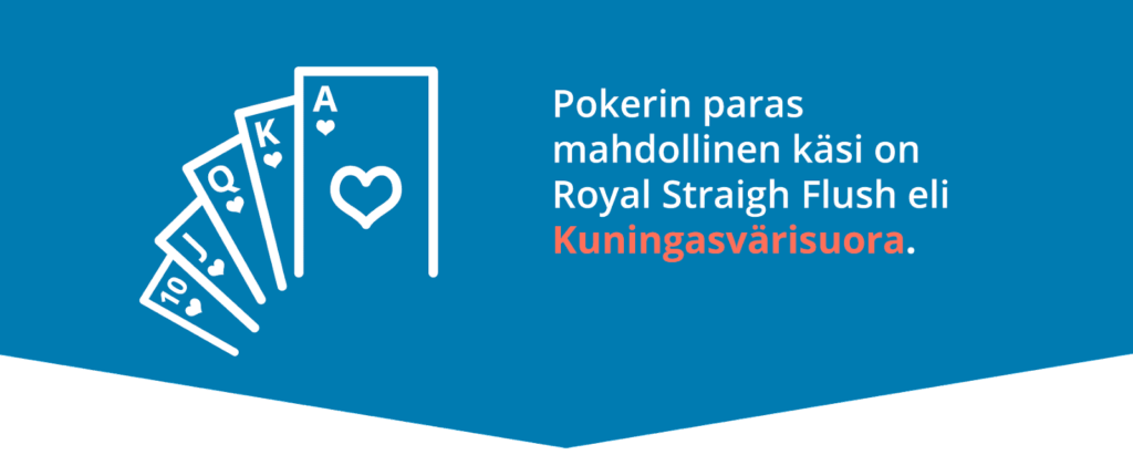 Pokeri kuningasvärisuora