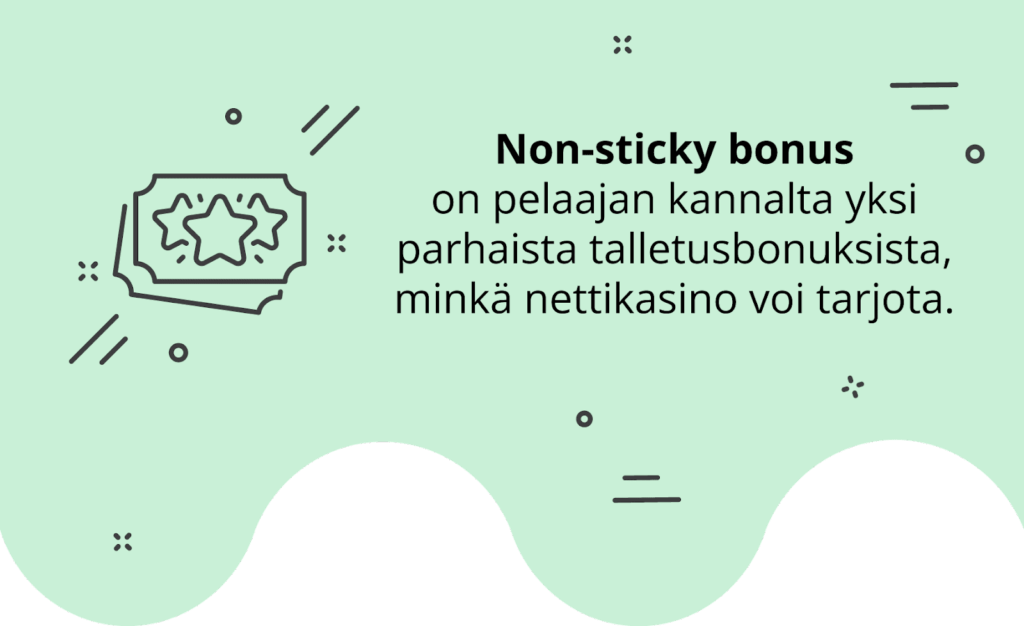 Non Sticky bonus