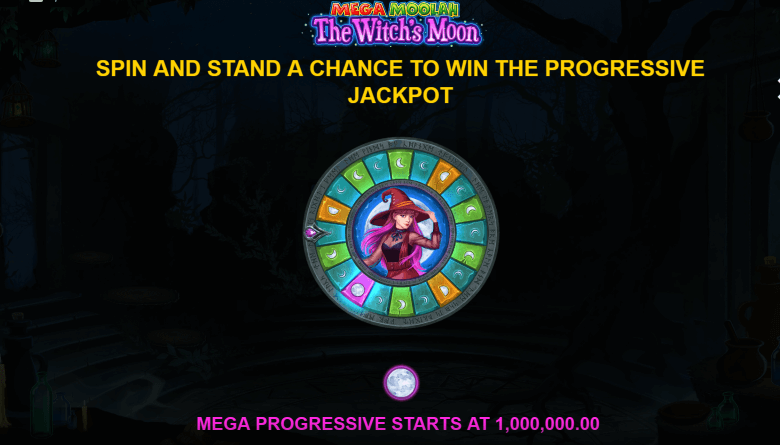 Mega Moolah The Witch’s Moon Onnenpyötä