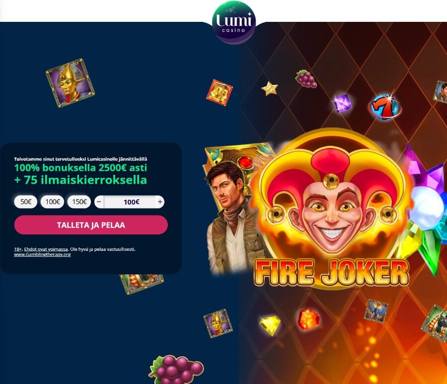 Lumicasino eksklusiivinen bonus