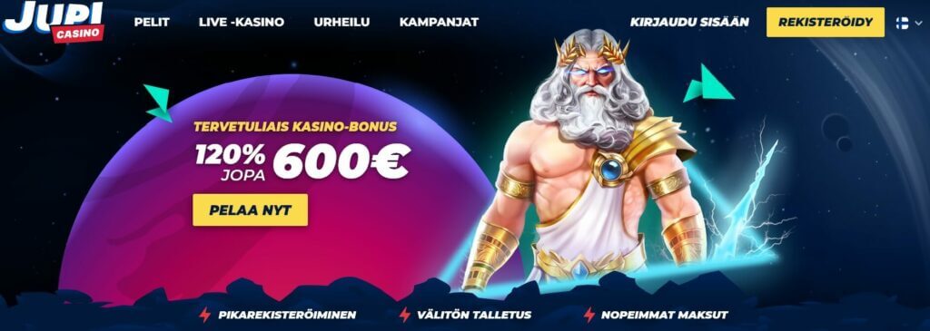 Jupi Casino tarjous