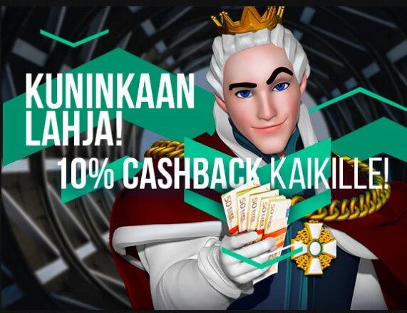 King Billy cashback