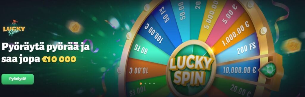 Lucky Spins onnenpyörä