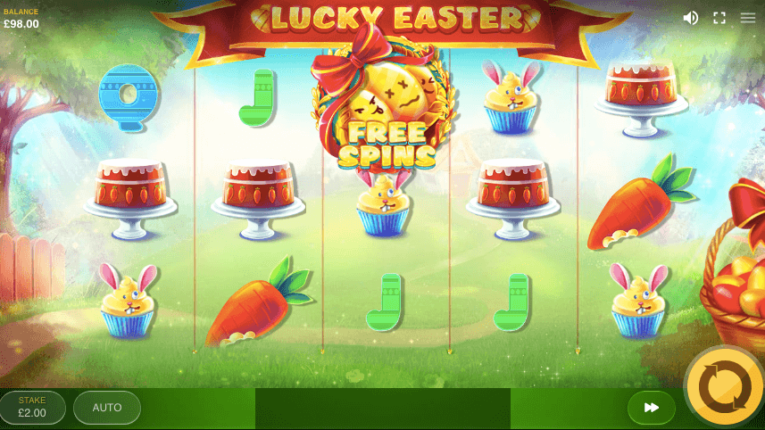 Lucky Easter kolikkopeli Red Tigerilta