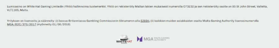 lumi lisenssi suomicasinocom