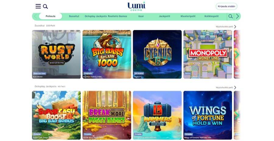 lumi peliaula suomicasinocom