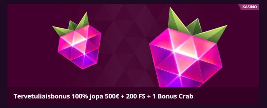 malina ensitalletusbonus suomicasinocom