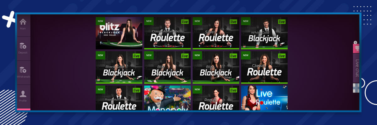 Live Casino Malina livecasino