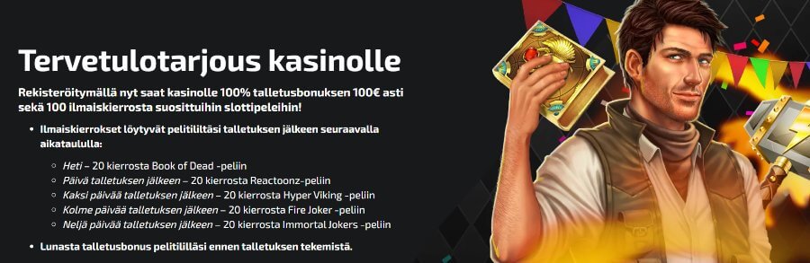 Mobilebet tervetuliaisbonus