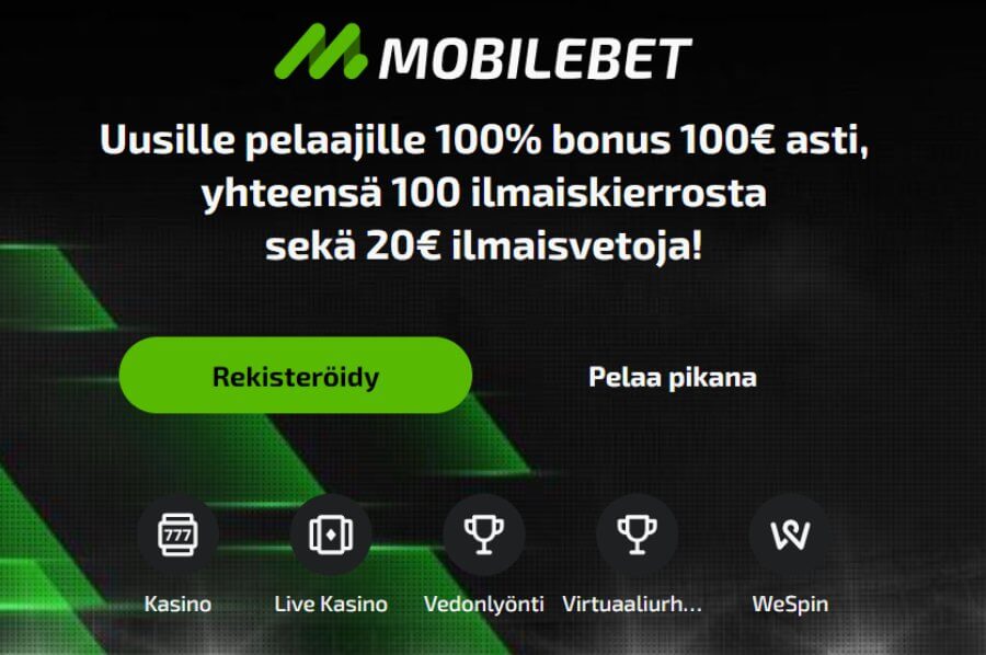 Mobilebet kasinoarvostelu