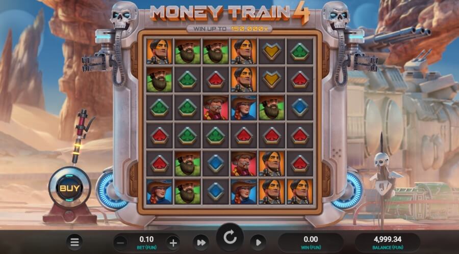 Money Train 4 grafiikat ja äänet