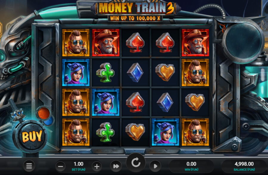 Money Train 3 grafiikat 