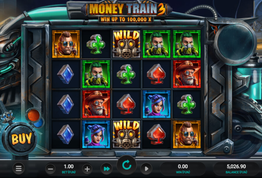 Money train 3 kolikkopeli