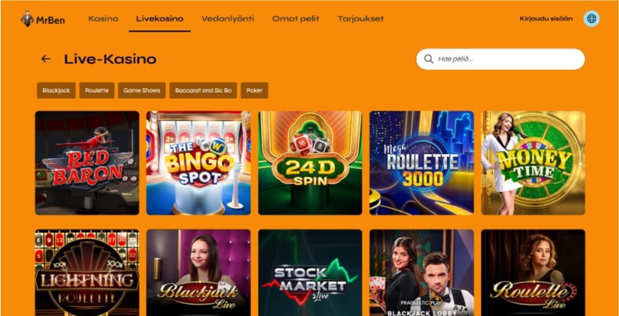 mrben livekasino suomicasinocom