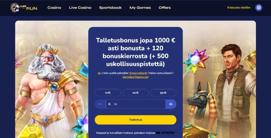 mrrun etusivu suomicasinocom