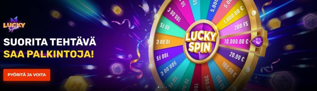 N1 Casino lucky Spins