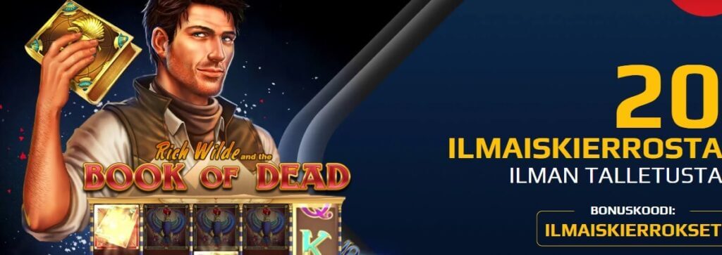 NetBet ilmaiskierrokset tarjous
