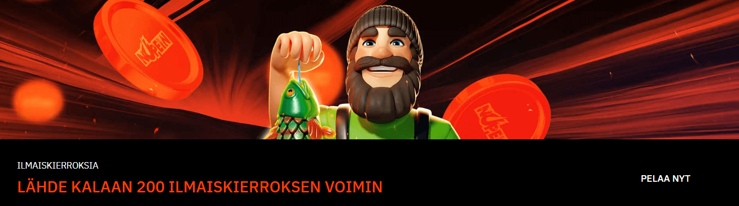 top Nopein Casino free spins bonus promotion
