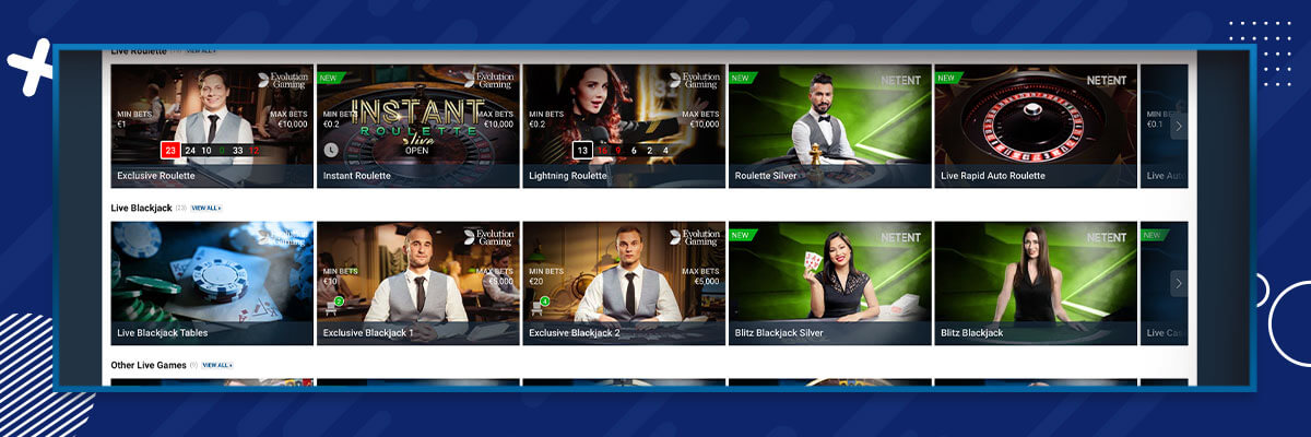NordicBet live casino NordicBet live casino