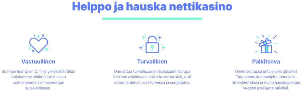 Norppa kasino helppo ja hauska