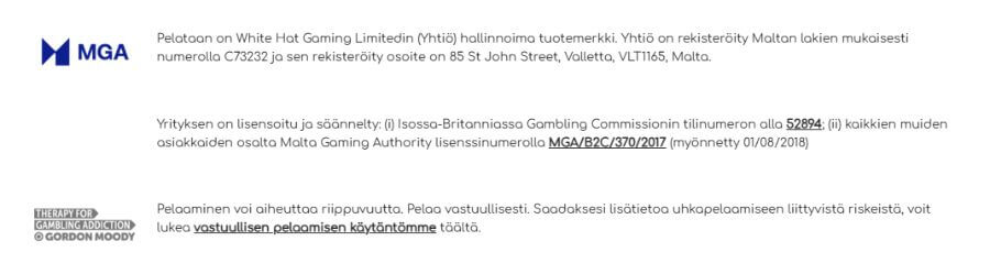 pelataan lisenssi suomicasinocom