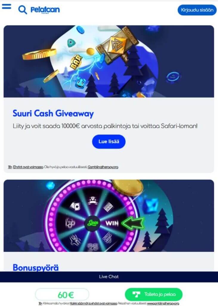 pelataan mobiili suomicasinocom