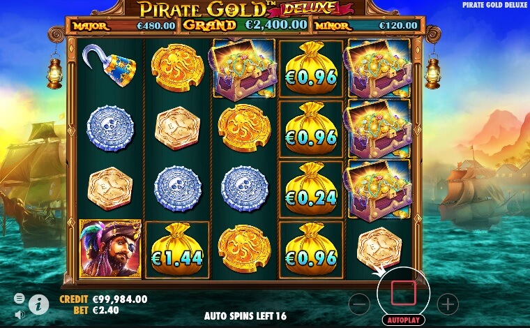 Pirate Gold Deluxe scatter