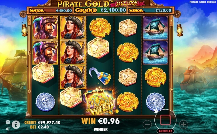 Pirate Gold Deluxe Symbols