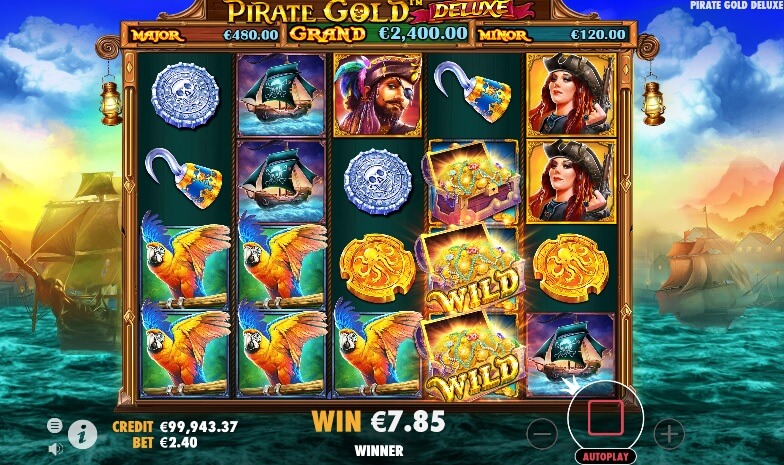 PIrate Gold Deluxe wild