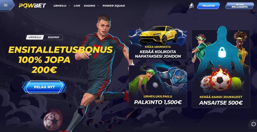 powbet etusivu SuomiCasinoCom