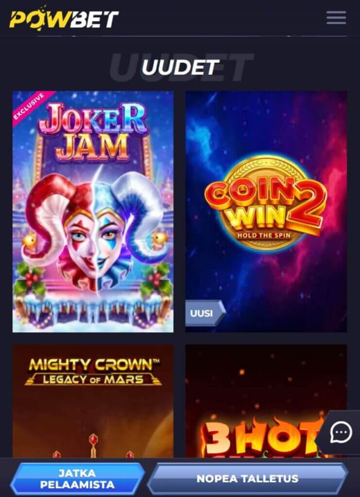 powbet mobiili SuomiCasinoCom