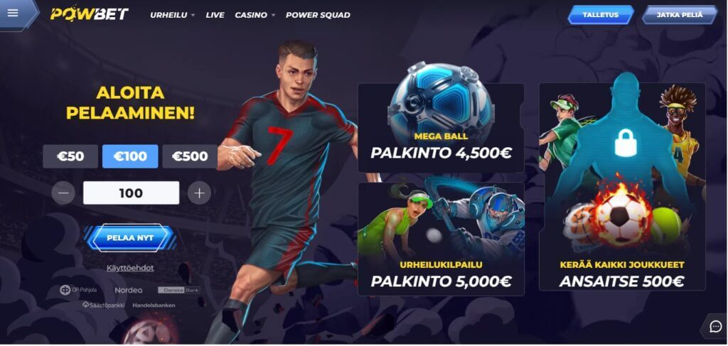 Powbet offer