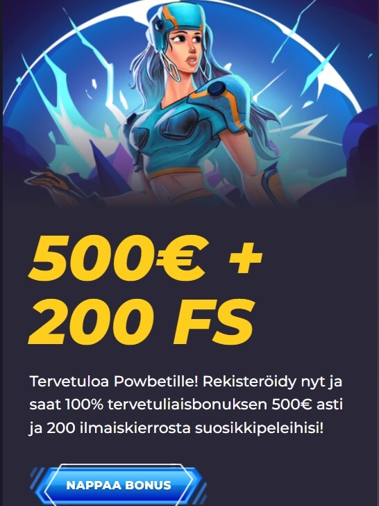 Powbet tarjous