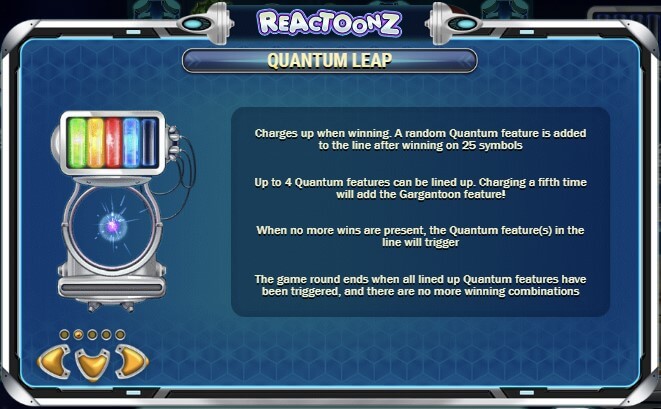 reactoonz quantum leap