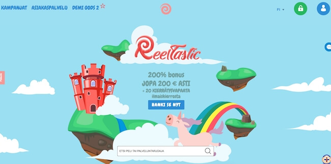 reeltastic etusivu