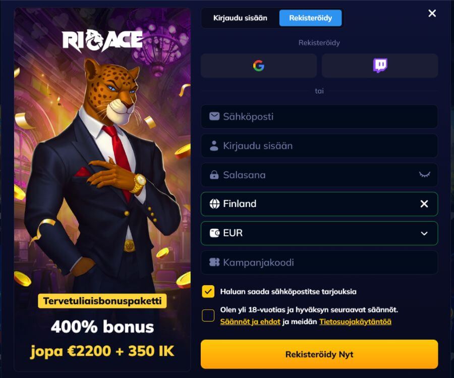 rioace prosessii suomicasinocom